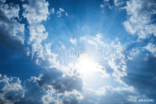 Picture of Beautiful clouds and blue sky